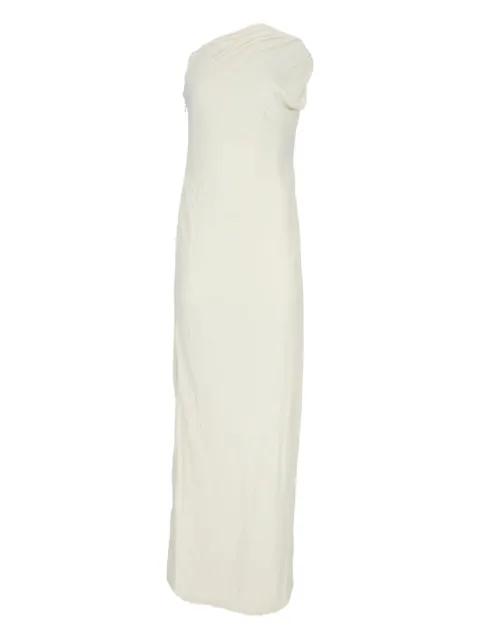 draped one-shoulder maxi dress by TOM FORD