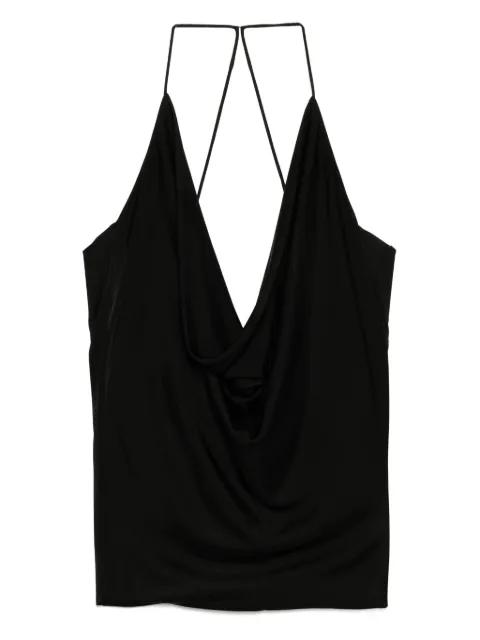 draped tank top by TOM FORD