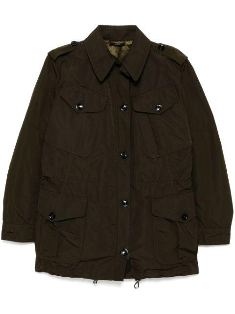 drawstring waist military jacket by TOM FORD