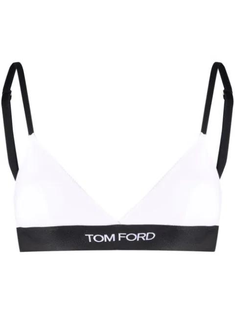 elasticated-band bra by TOM FORD