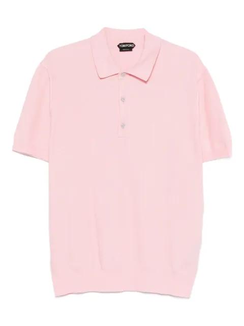 fine-knit polo shirt by TOM FORD