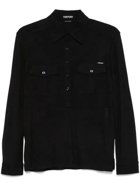 fine-knit shirt by TOM FORD