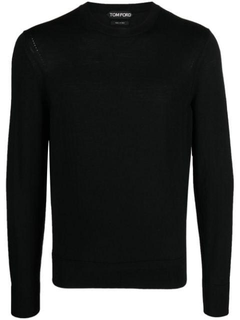 fine-knit wool jumper by TOM FORD