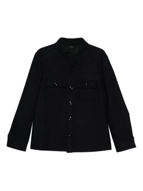 flap-pocket overshirt by TOM FORD