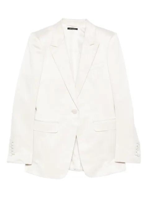 flap-pocket single-breasted blazer by TOM FORD