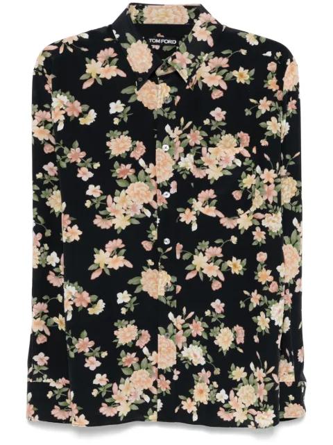 floral-print shirt by TOM FORD