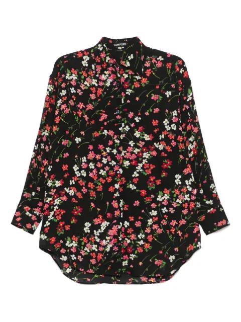 floral-print shirt by TOM FORD