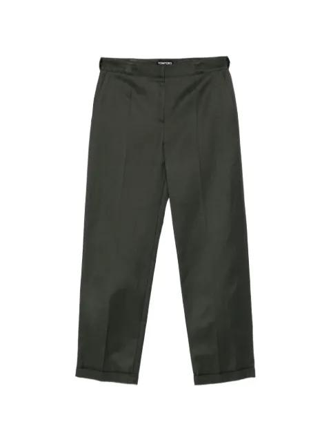 folded-hem trousers by TOM FORD