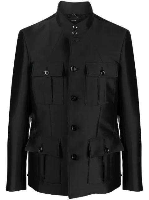 four-pocket military jacket by TOM FORD