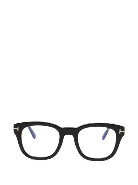 geometric glasses by TOM FORD