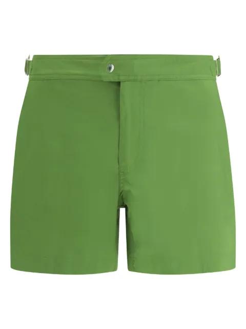 green swim shorts by TOM FORD