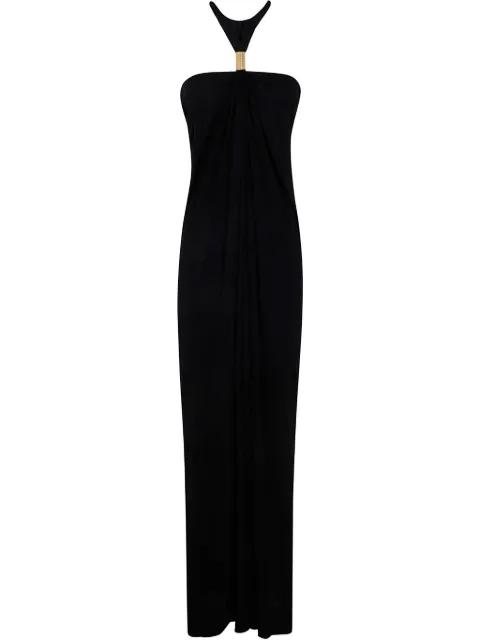 halterneck midi dress by TOM FORD