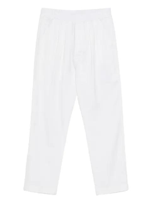 herringbone pleated trousers by TOM FORD