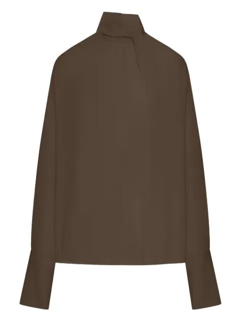 high-neck blouse by TOM FORD
