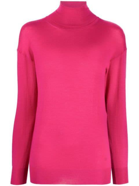 high-neck knitted top by TOM FORD