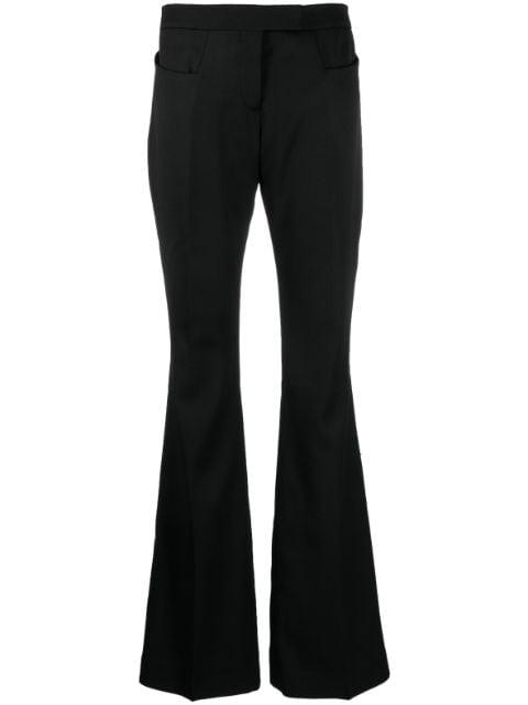 high-waist wool flared trousers by TOM FORD