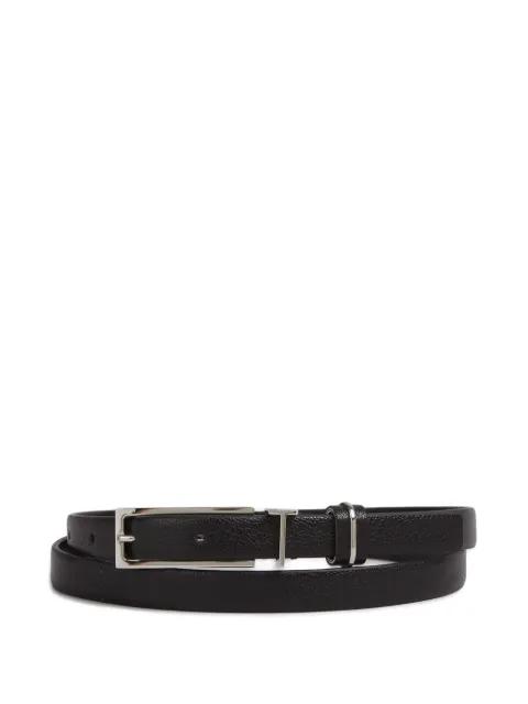 leather buckle belt by TOM FORD