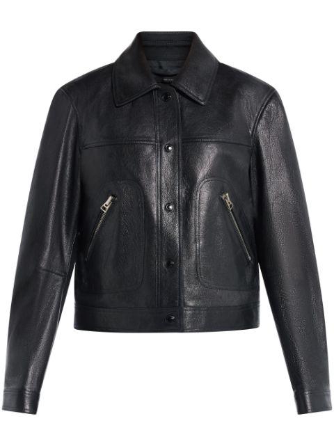 leather jacket by TOM FORD