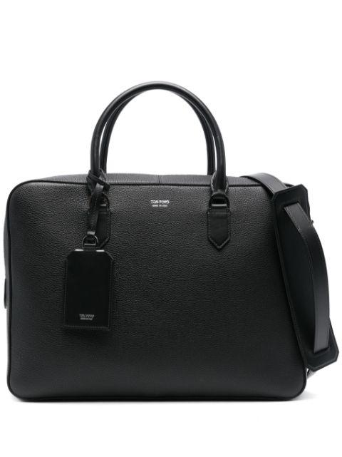 leather tote bag by TOM FORD