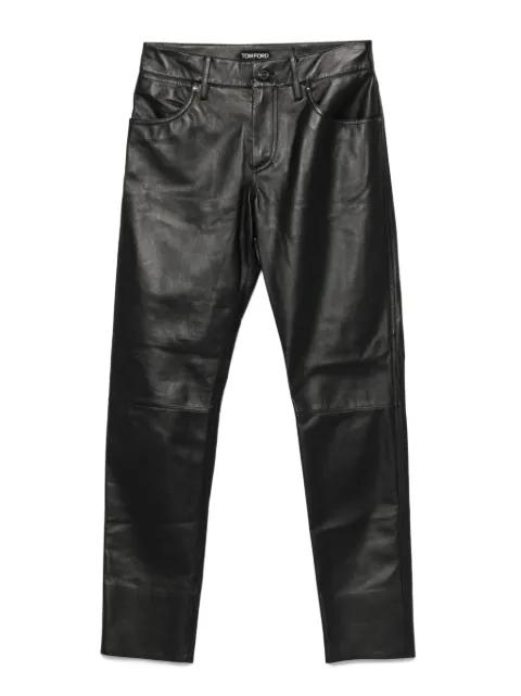 leather trousers by TOM FORD