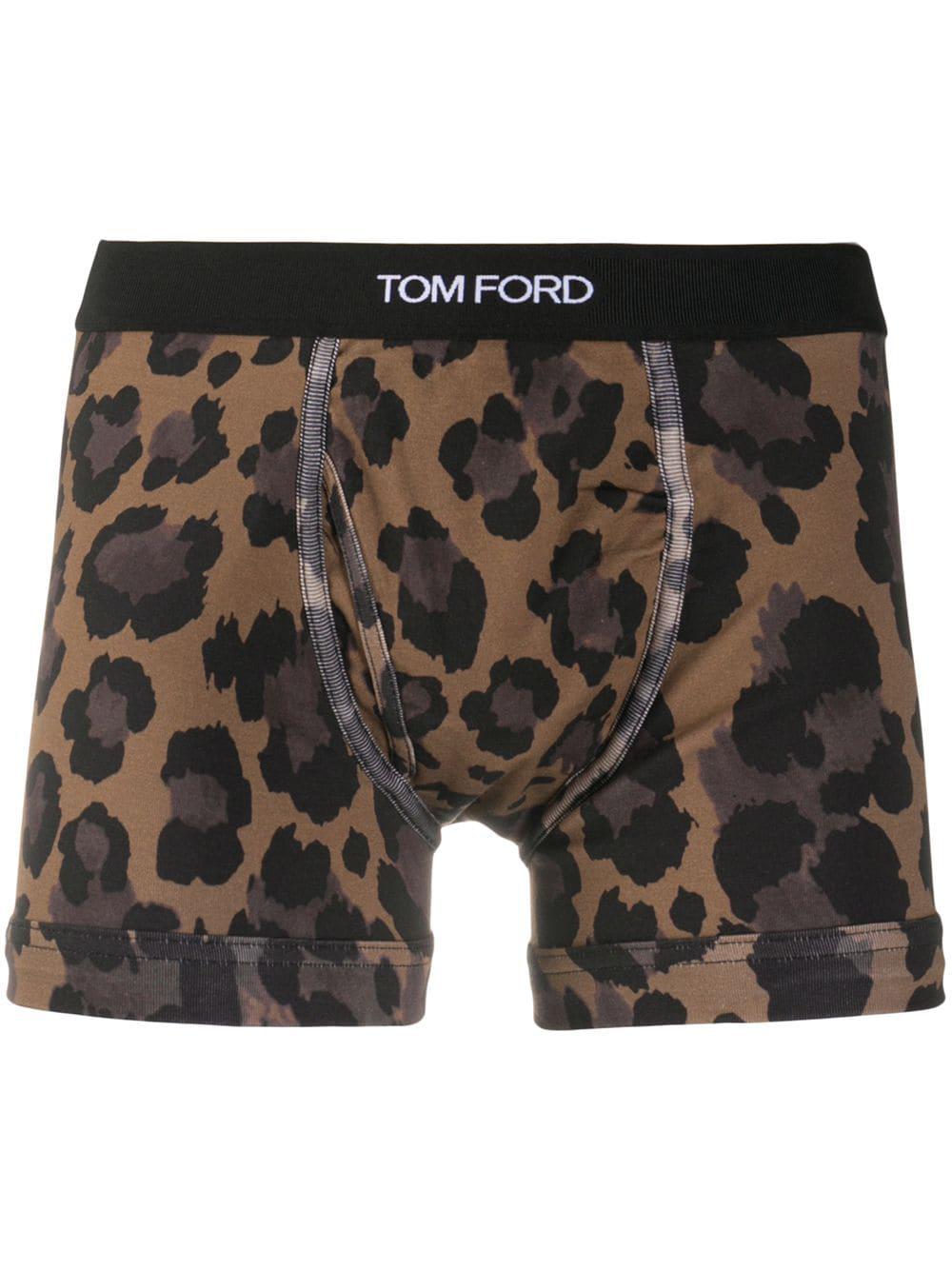 leopard-print boxers by TOM FORD