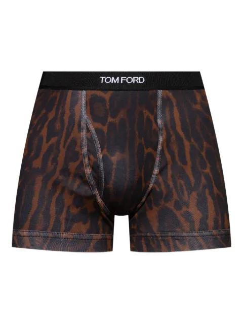 leopard-print boxers by TOM FORD