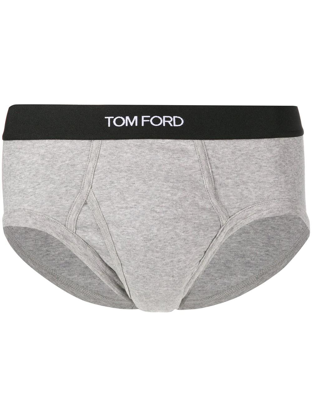 logo-embellished briefs by TOM FORD