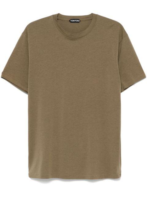 logo-embroidered T-shirt by TOM FORD