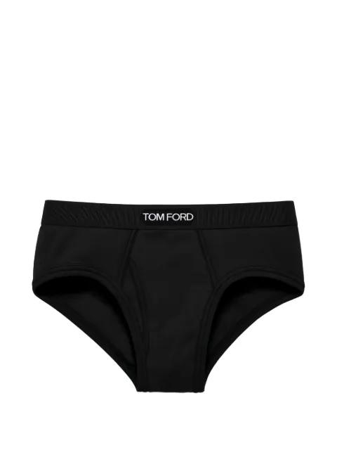 logo-patch briefs by TOM FORD