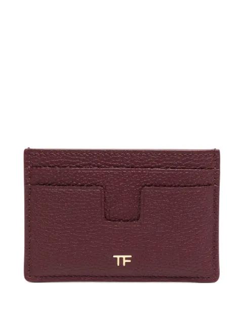logo-plaque card holder by TOM FORD