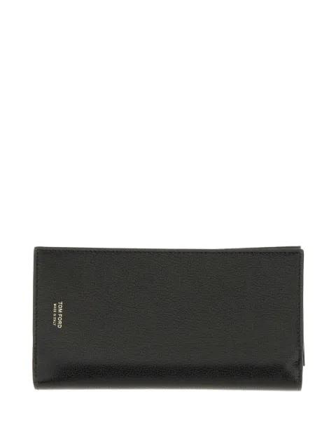 logo-print wallet by TOM FORD