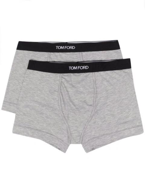 logo-waistband boxer briefs (pack of 2) by TOM FORD