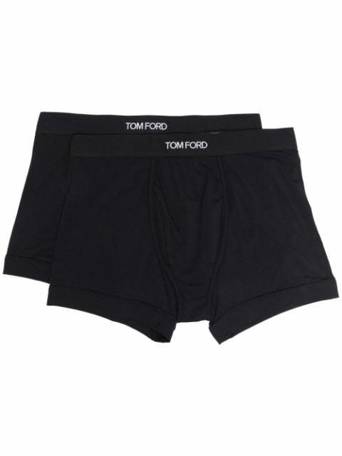 logo-waistband boxer briefs (set of 2) by TOM FORD
