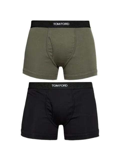 logo-waistband boxers (pack of two) by TOM FORD
