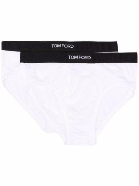 logo-waistband briefs by TOM FORD