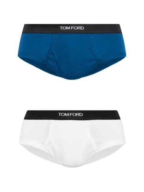 logo-waistband briefs (set of two) by TOM FORD