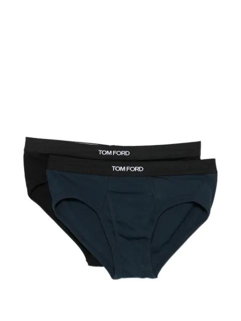 logo-waistband briefs (set of two) by TOM FORD