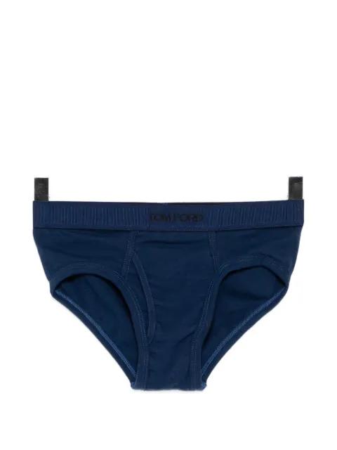 logo-waistband jersey briefs by TOM FORD