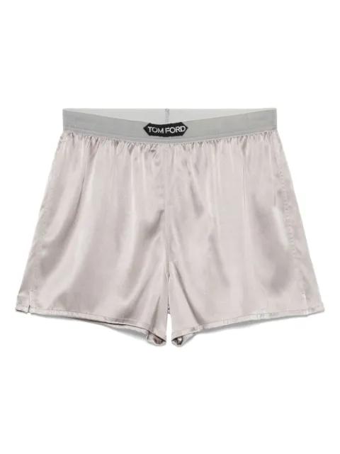 logo-waistband shorts by TOM FORD