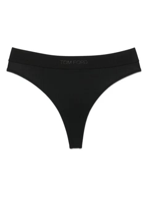 logo-waistband thong by TOM FORD