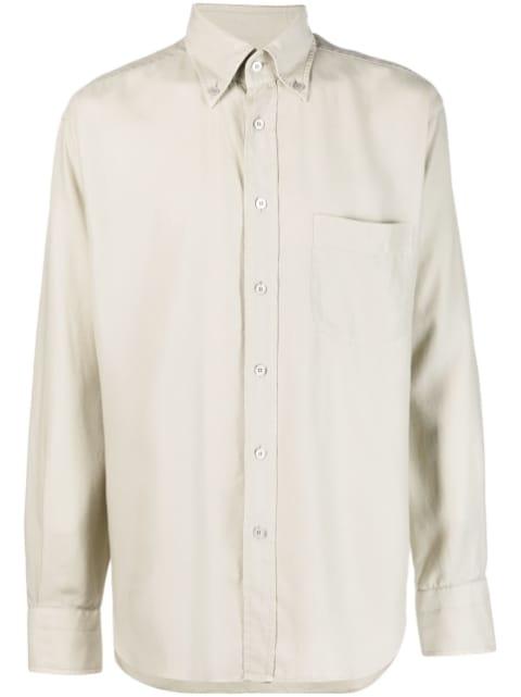long-sleeve buttoned shirt by TOM FORD