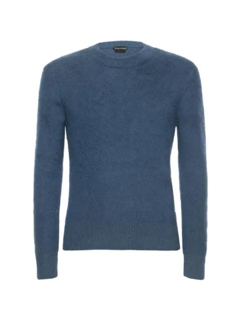 long-sleeve crew-neck sweater by TOM FORD
