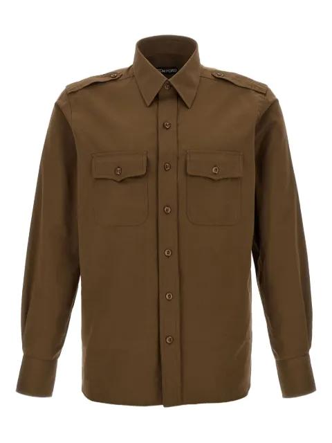 long-sleeve shirt by TOM FORD