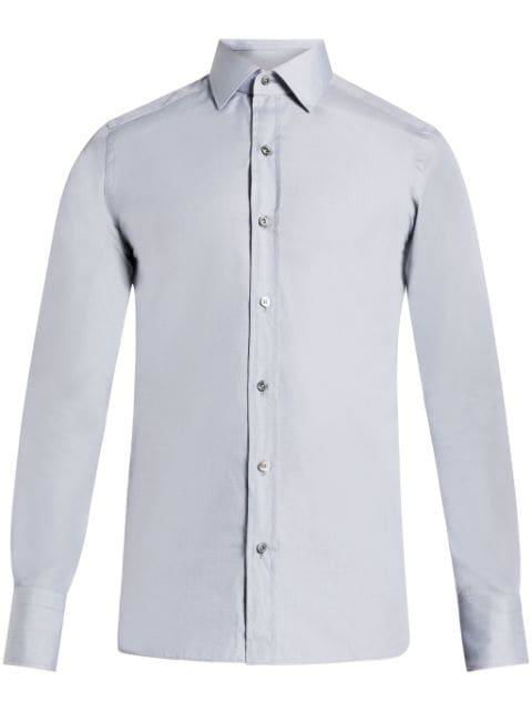 long-sleeved cotton shirt by TOM FORD