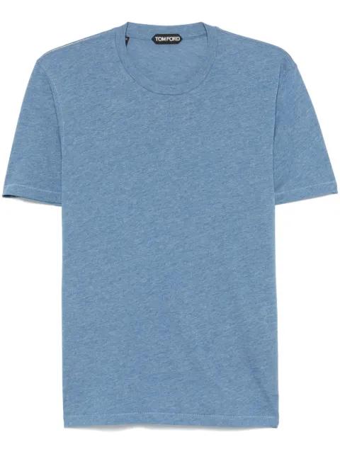 mélange-effect T-shirt by TOM FORD