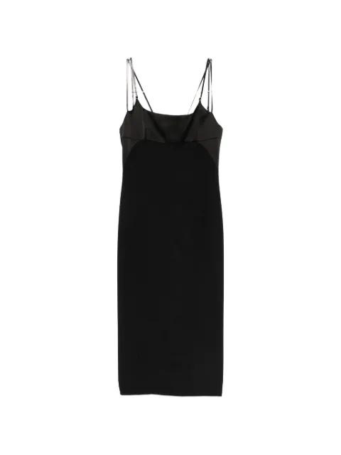 midi strap square neck dress by TOM FORD