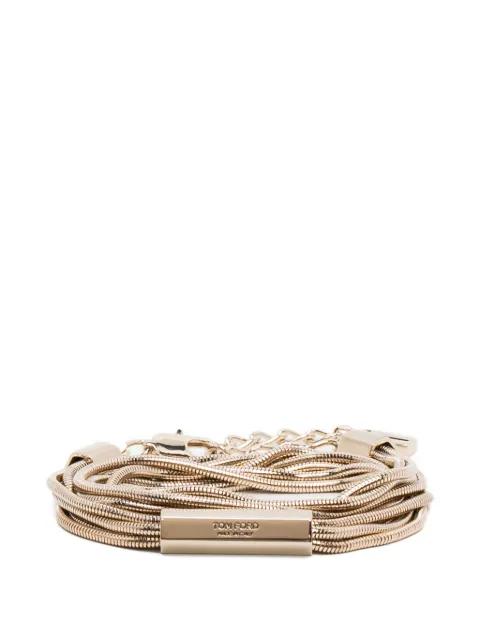 multi-strand bar bracelet by TOM FORD