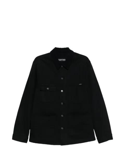 multiple-pockets jacket by TOM FORD