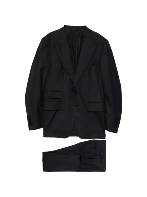 notched lapel suit by TOM FORD