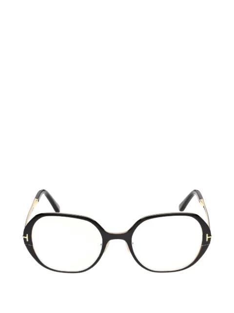 oval-frame glasses by TOM FORD